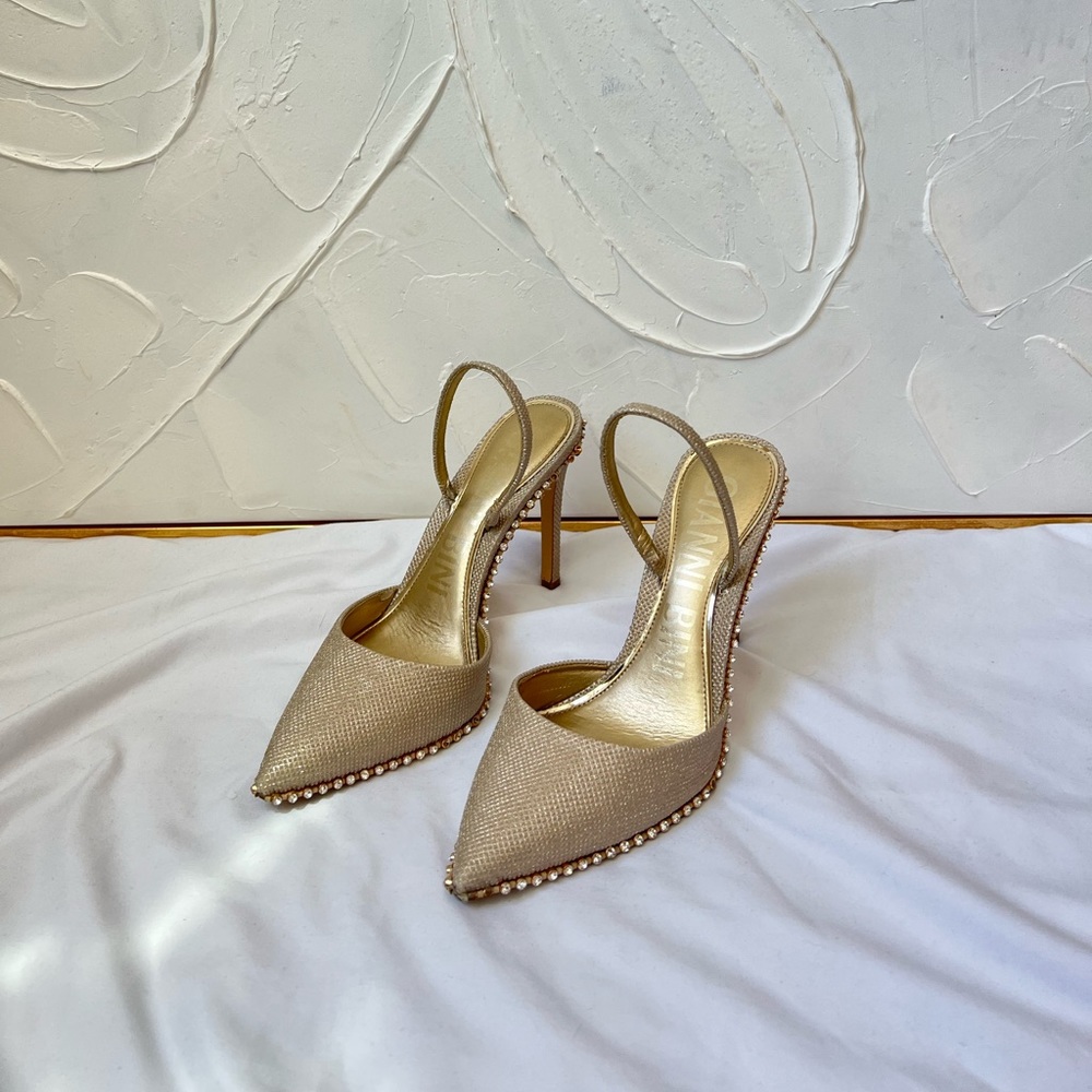Gold Gianni Bini Heels